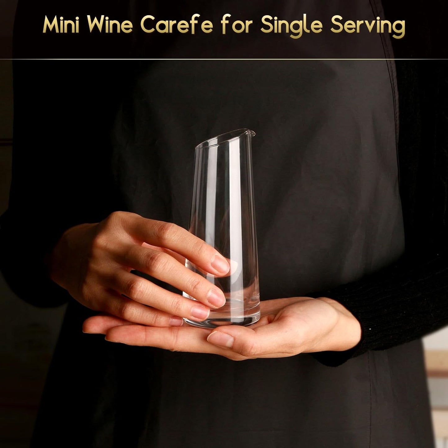 Set of 6 (6oz) Mini Carafe Decanters