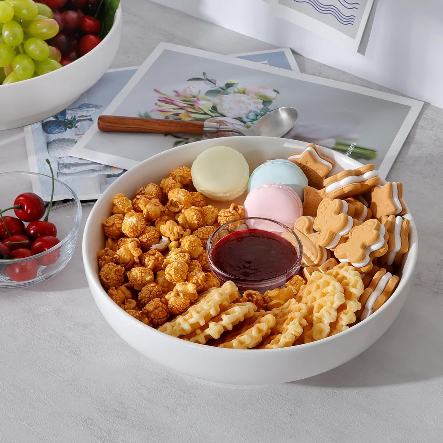 NUTRIUPS 10in/77oz Serving Bowls (Set of 2)