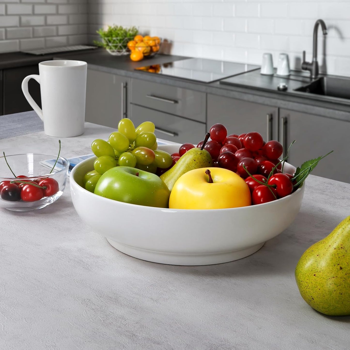 NUTRIUPS 10in/77oz Serving Bowls (Set of 2)