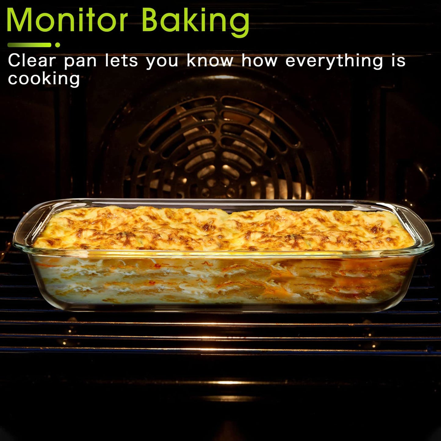 1 Liter Mini (5.5in x 8in) Glass Baking Dish for Oven