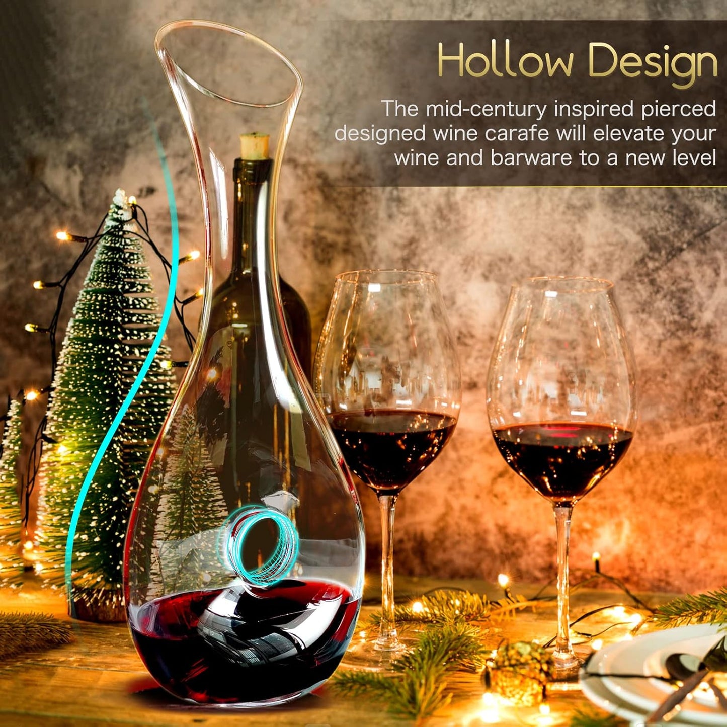 NUTRIUPS Wine Decanter