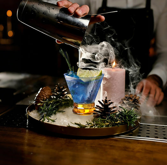 NUTRIUPS 8oz Color-block Stemless Martini Glasses, ‌4-Piece Set Cocktail Cups, Bar Glassware for Home Bar Parties Wedding & Daily Use